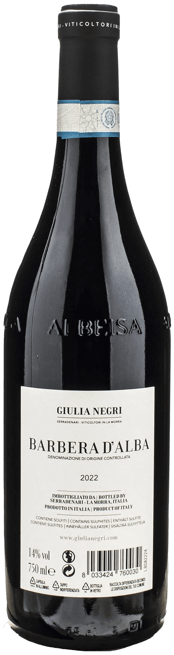 Giulia Negri Barbera d'Alba 2022