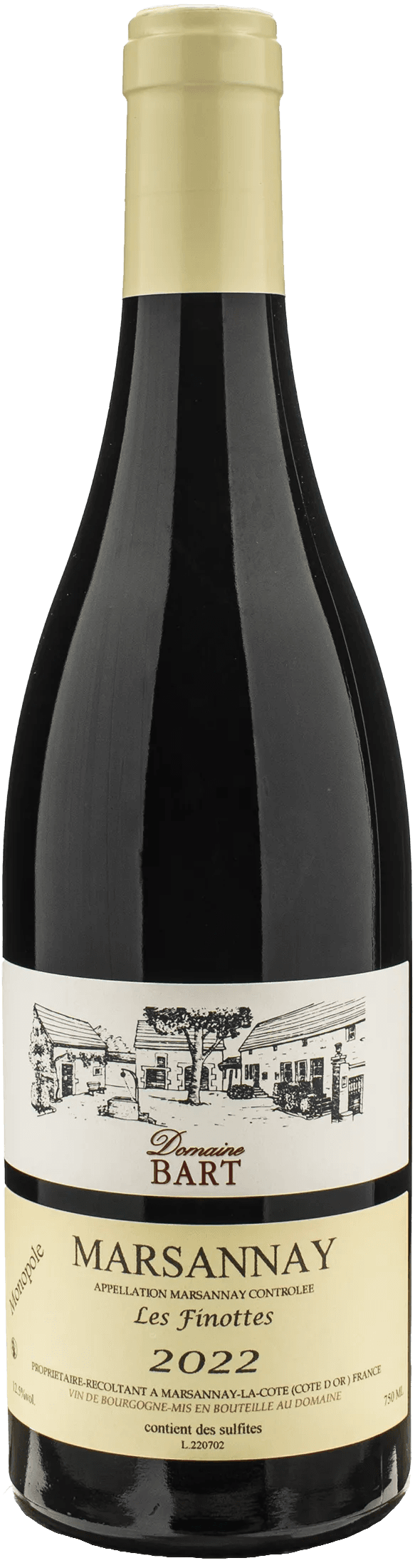 Domaine Bart Marsannay Rouge Les Finottes 2022
