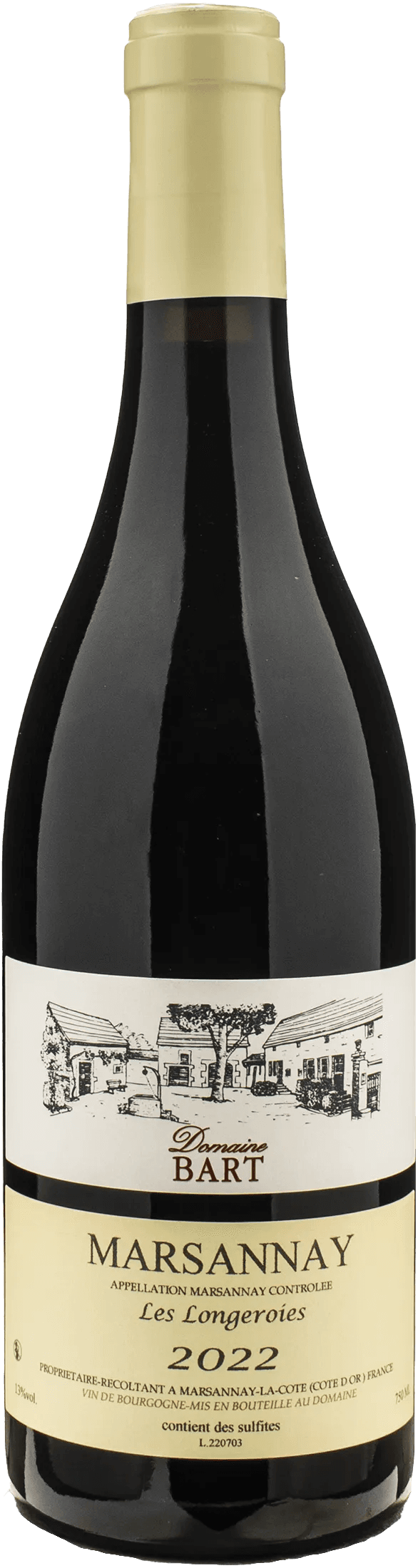 Domaine Bart Marsannay Les Longeroies 2022