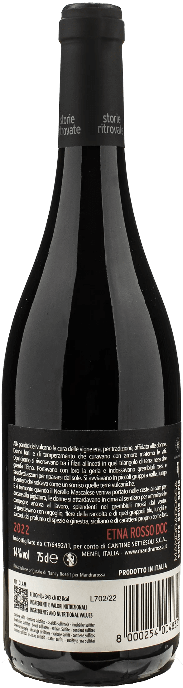 Mandrarossa Etna Rosso Sentiero delle Gerle 2022