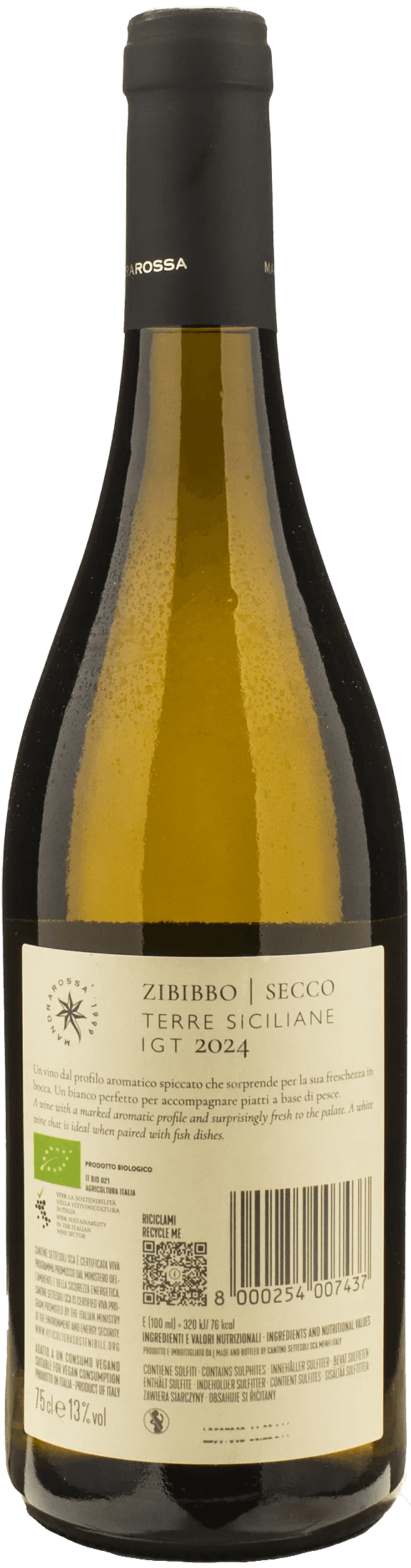 Mandrarossa Zibibbo Secco 2024