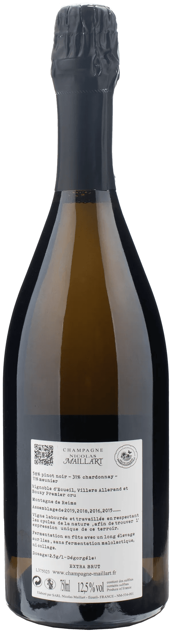 Maillart Champagne 1er Cru Platine Extra Brut