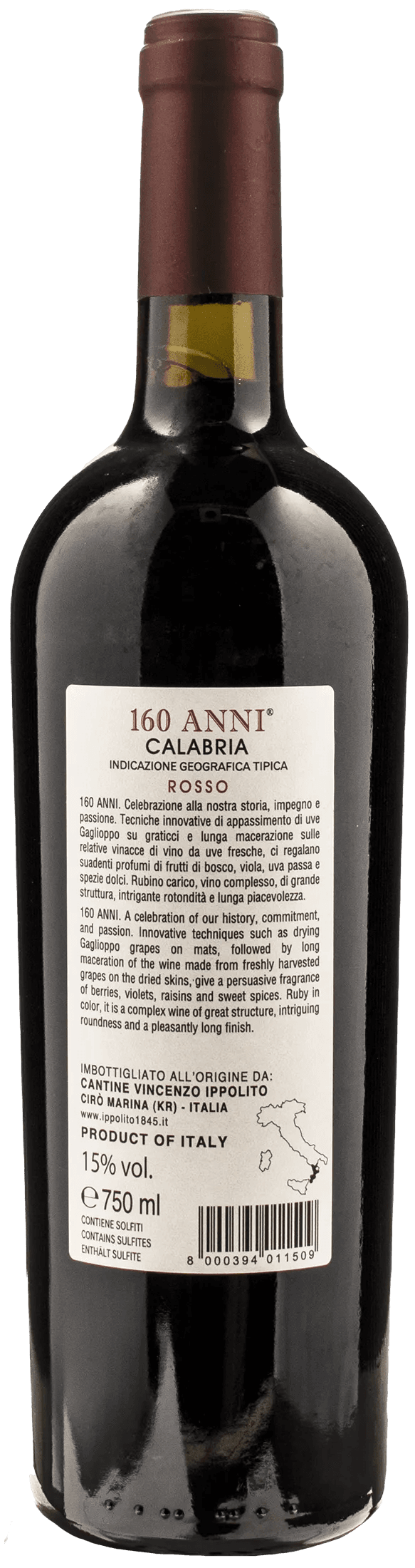 Ippolito 1845 160 Anni Calabria 2021
