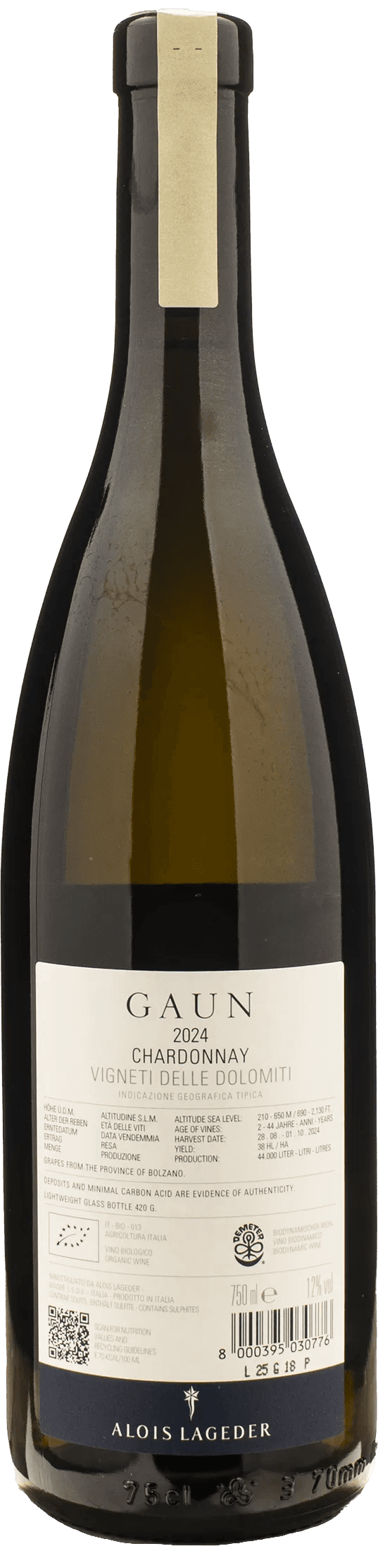 Alois Lageder Chardonnay Gaun 2024