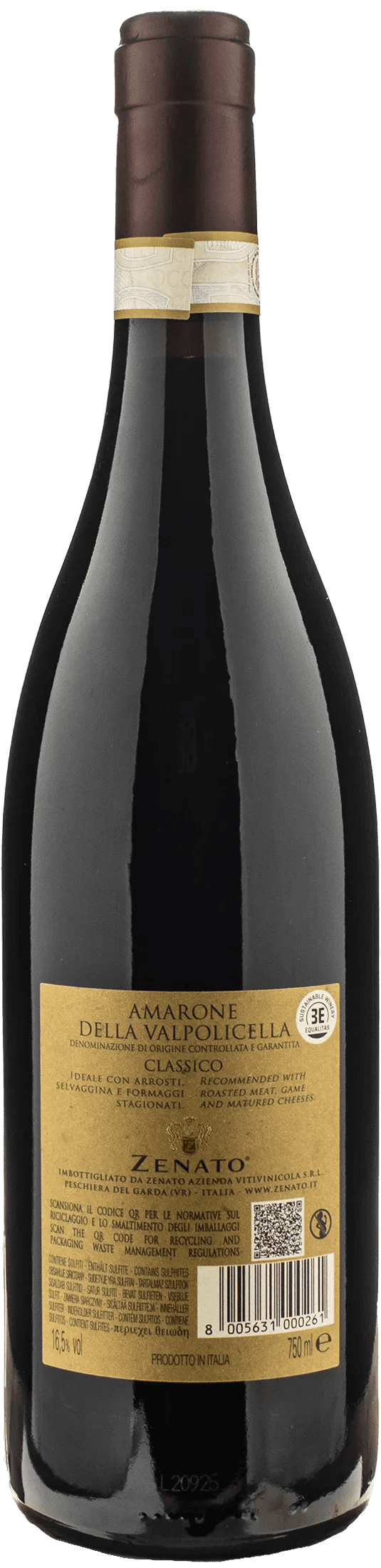 Zenato Amarone della Valpolicella Classico 2020