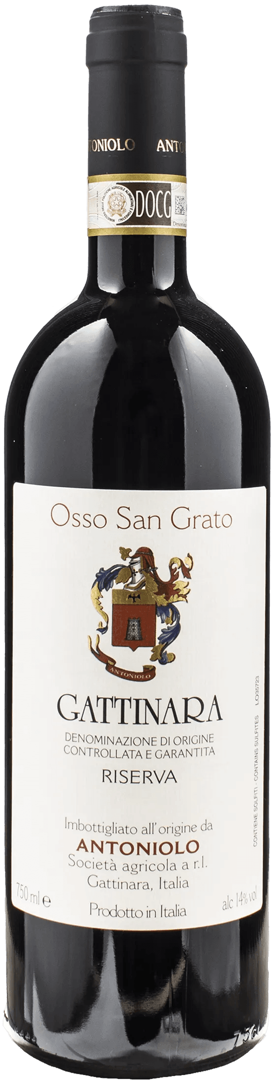 Antoniolo Gattinara Riserva Osso San Grato 2019
