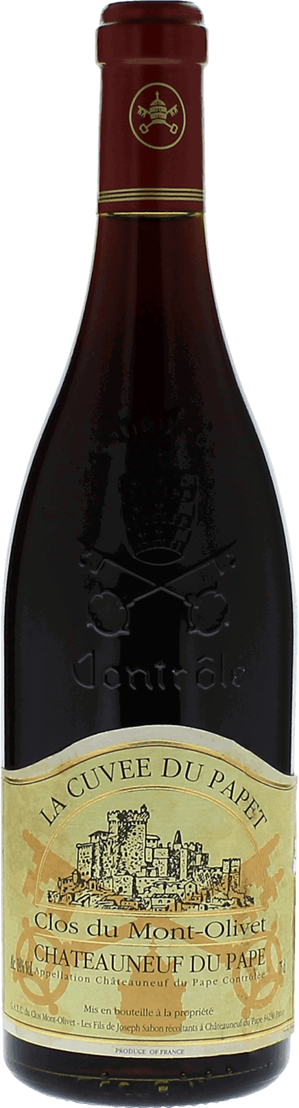 Mont Olivet Cuvée Du Papet Châteauneuf-Du-Pape, 1990