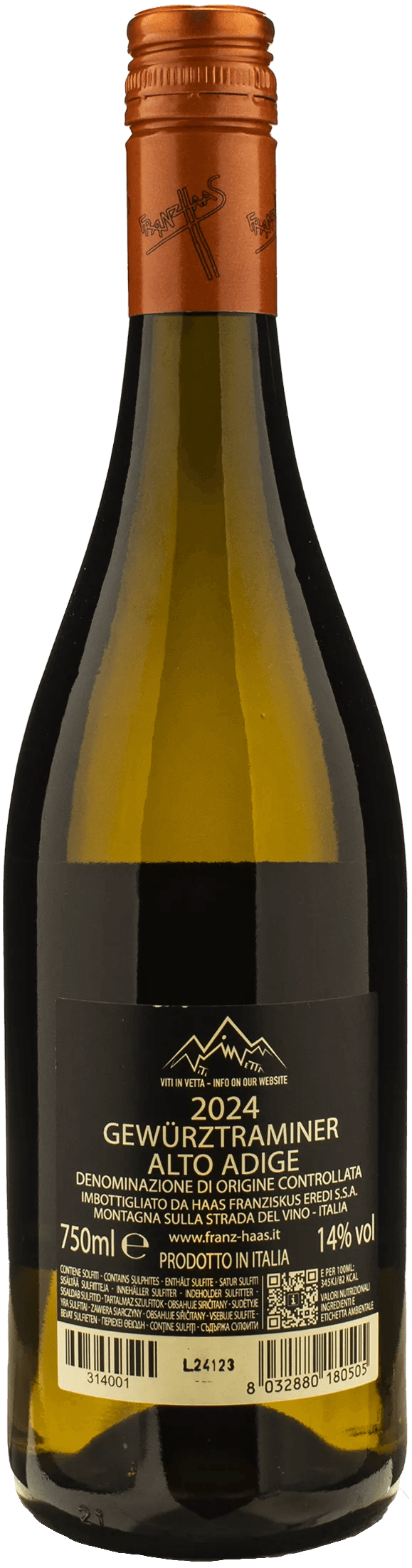 Franz Haas Gewurztraminer 2024