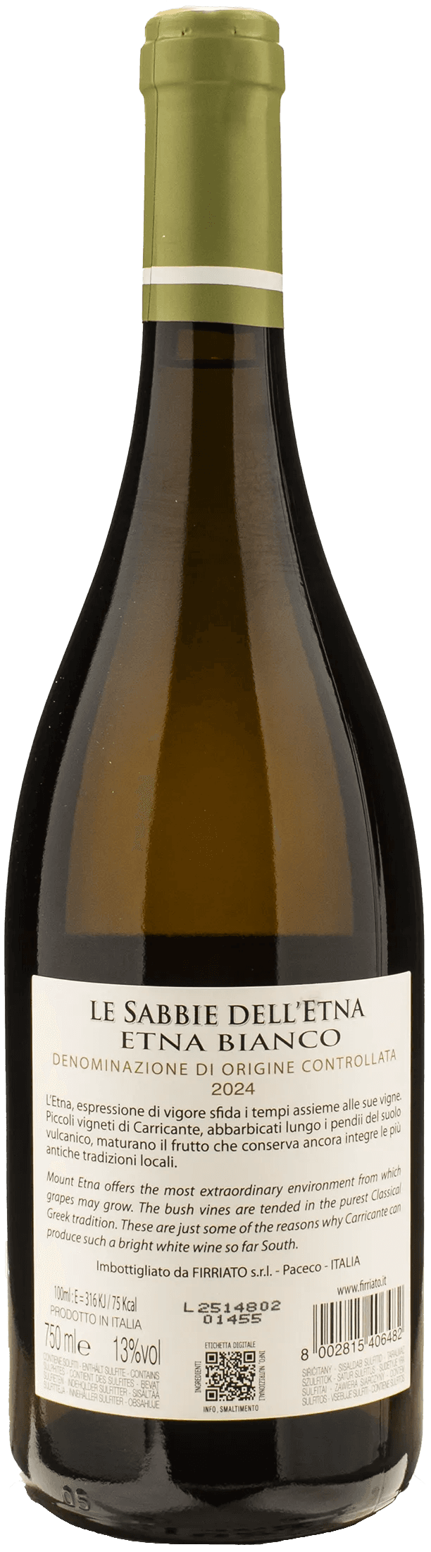 Firriato Etna Bianco Le Sabbie dell'Etna 2024
