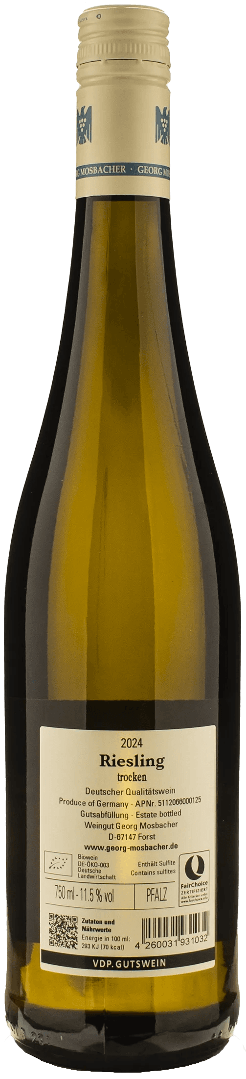 Georg Mosbacher Riesling Trocken 2024