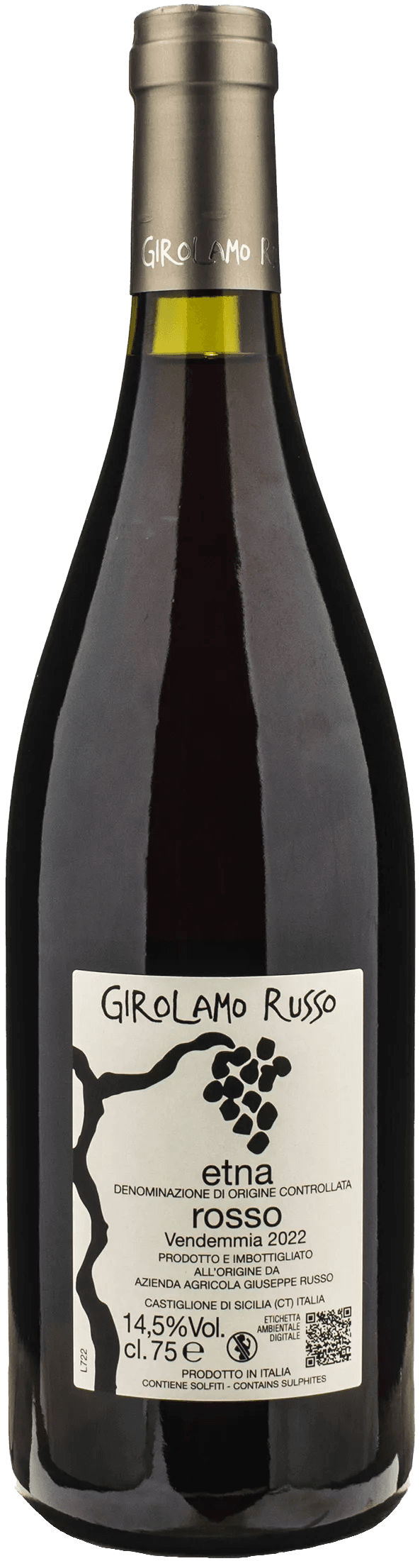 Girolamo Russo Etna Rosso Calderara Sottana 2022