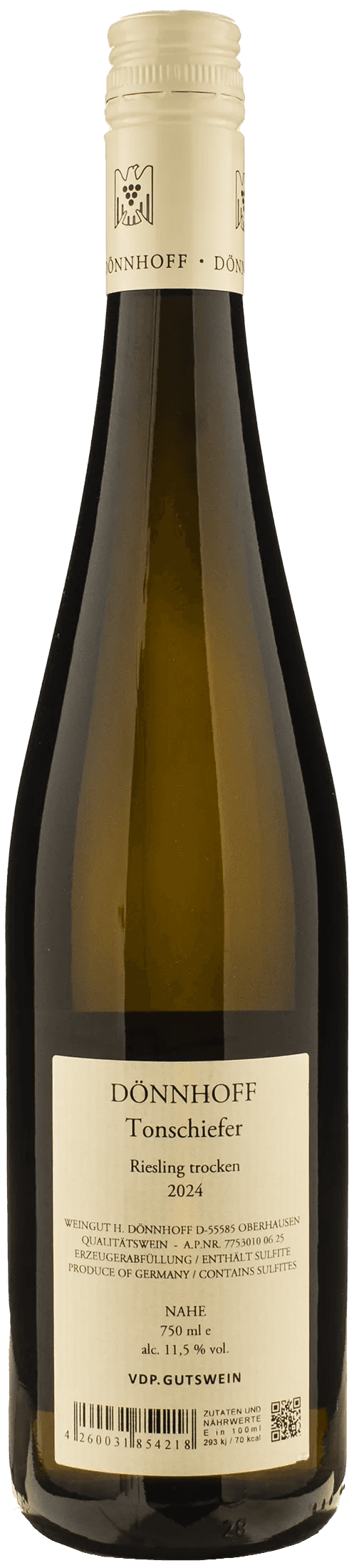 Donnhoff Riesling Tonschiefer Trocken 2024