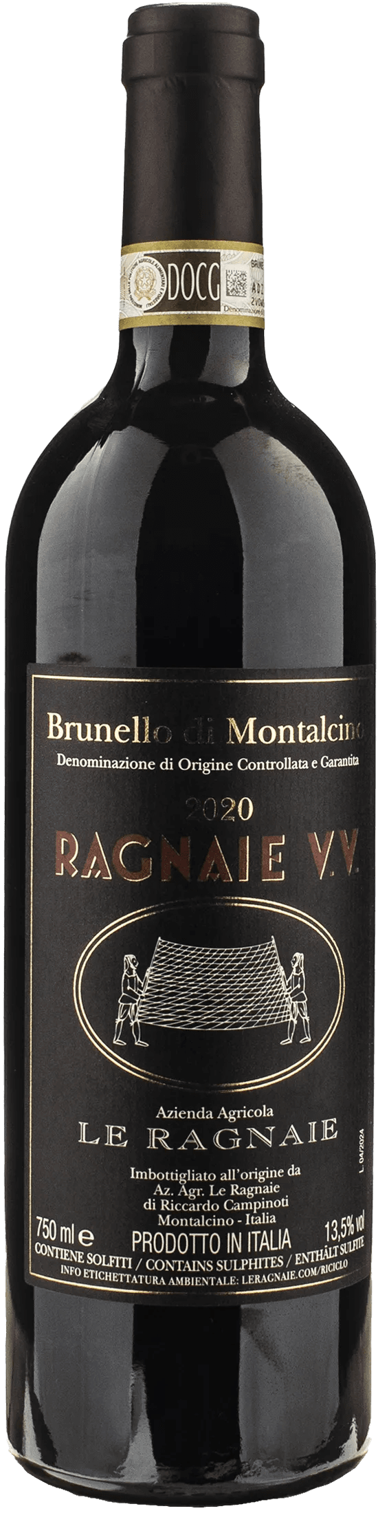 Le Ragnaie Brunello Montalcino Le Ragnaie V.V. 2020