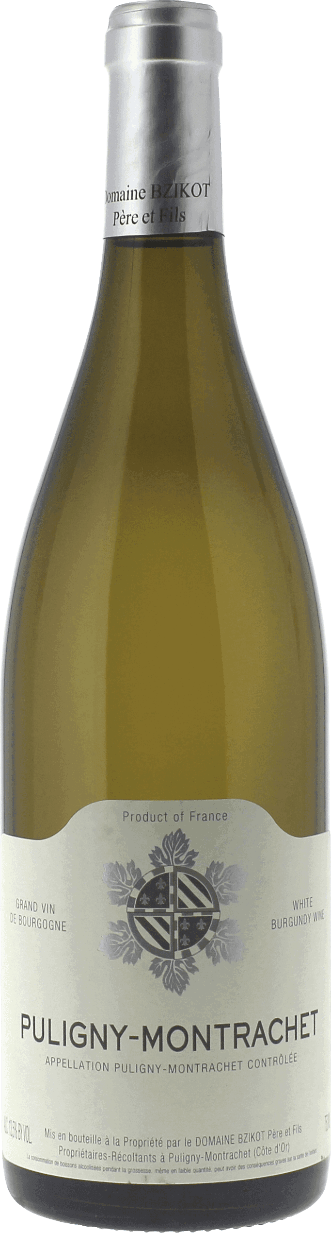 Puligny Montrachet Domaine Bzikot Sylvain, 2022