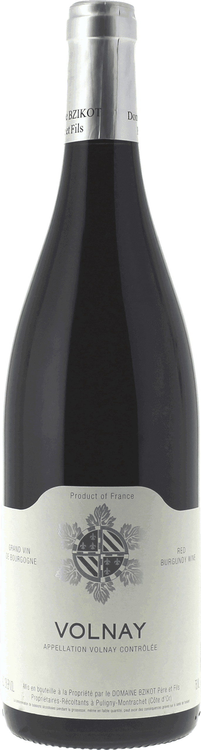 Volnay Domaine Bzikot Sylvain, 2022
