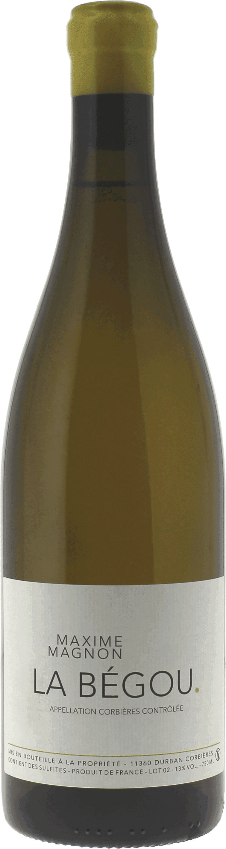 La Bégou Domaine Maxime Magnon Aoc Corbières, 2022