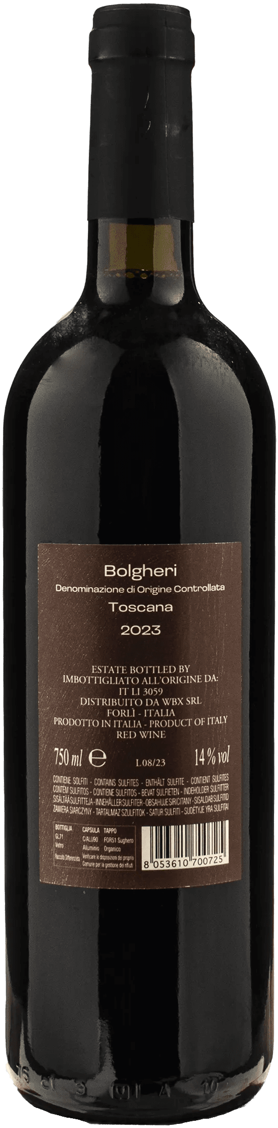 Vigne Toscane Bolgheri 2023
