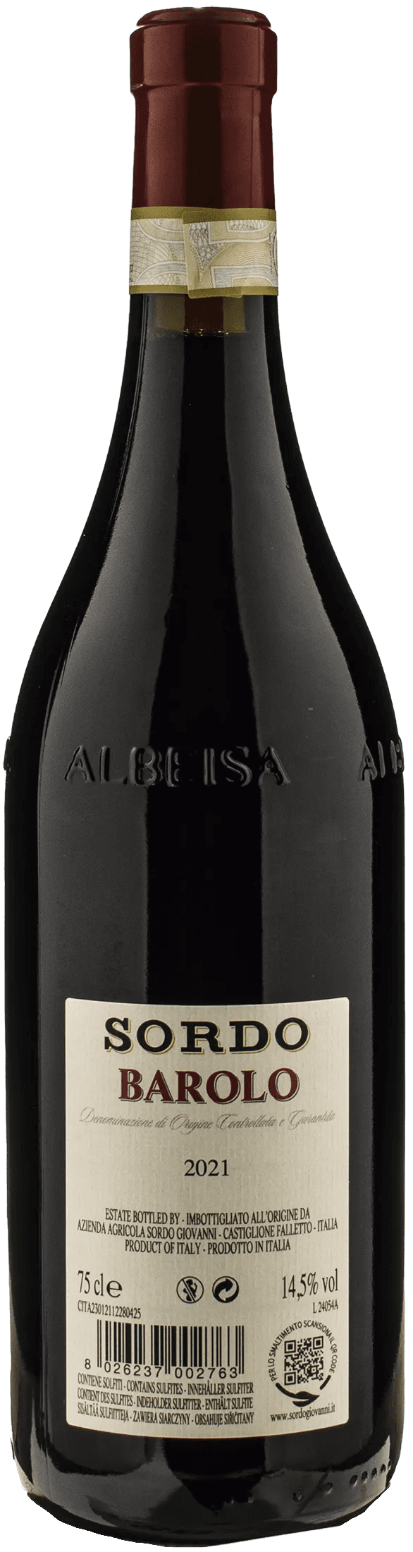 Sordo Giovanni Barolo 2021