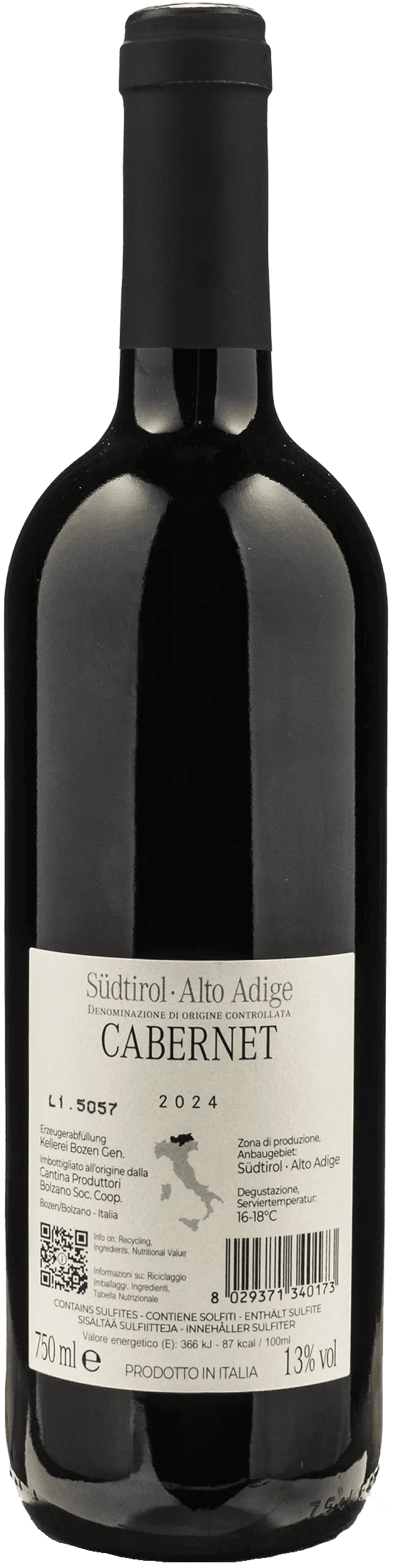 Kellerei Bozen Cabernet 2024