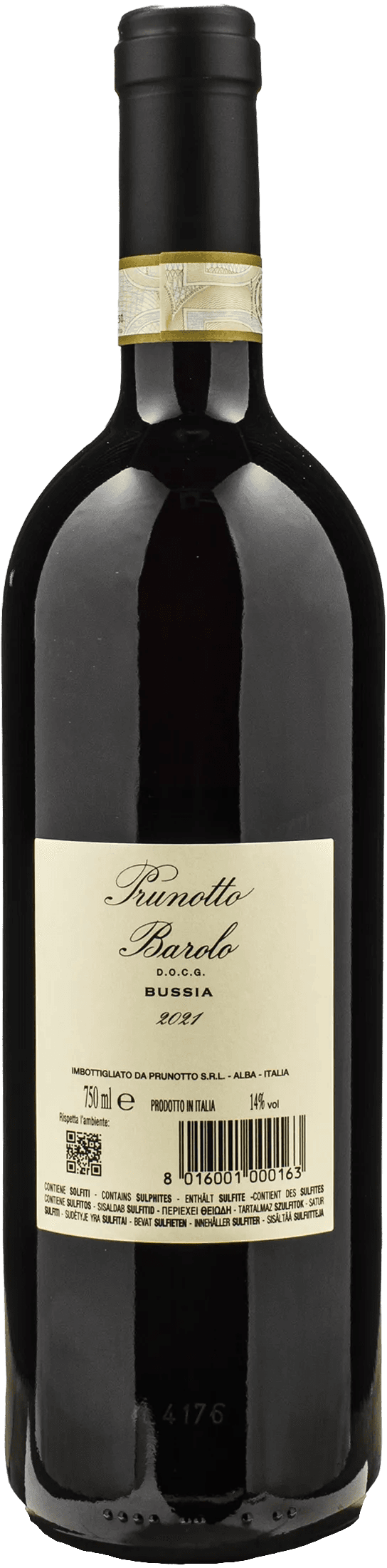 Prunotto Barolo Bussia 2021