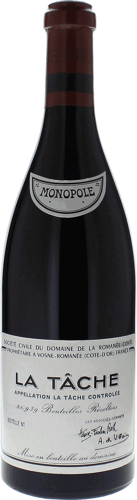 La Tâche Grand Cru Domaine Romanee Conti, 2014