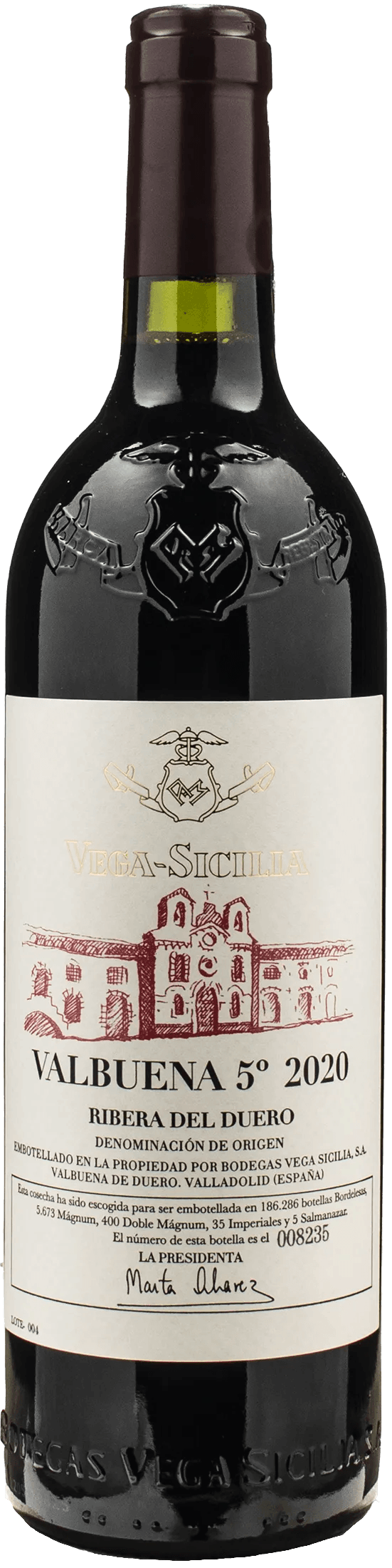 Vega Sicilia Ribera del Duero Valbuena 5° 2020