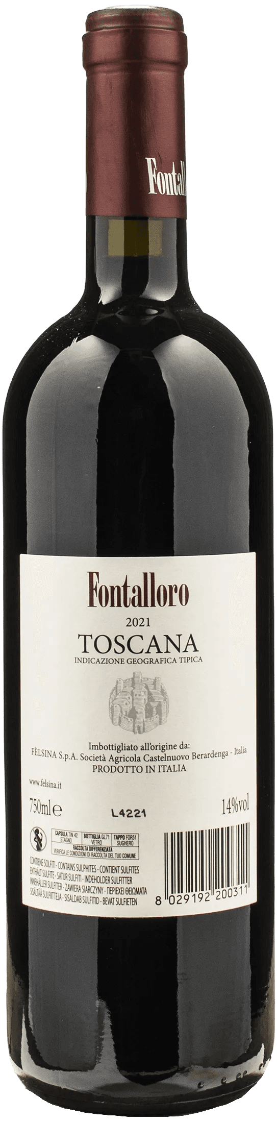 Felsina Fontalloro 2021