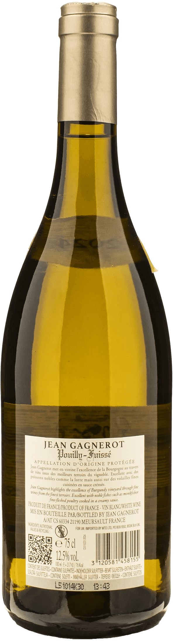 Jean Gagnerot Pouilly Fuisse 2024