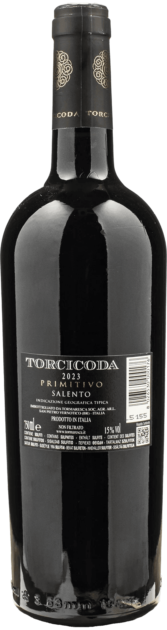 Tormaresca Torcicoda Primitivo Salento 2023