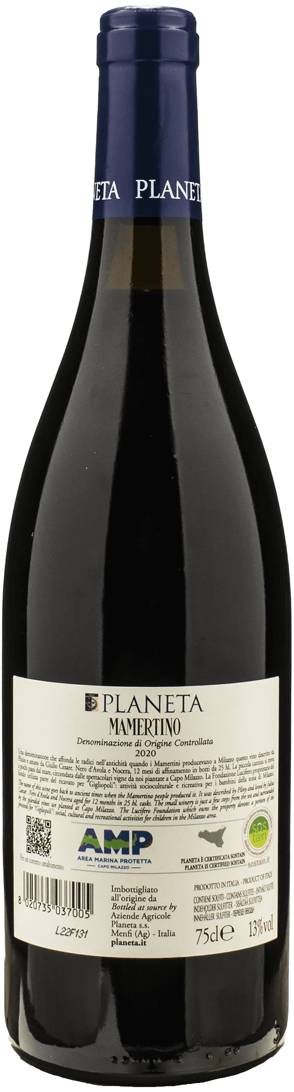 Planeta Mamertino 2020