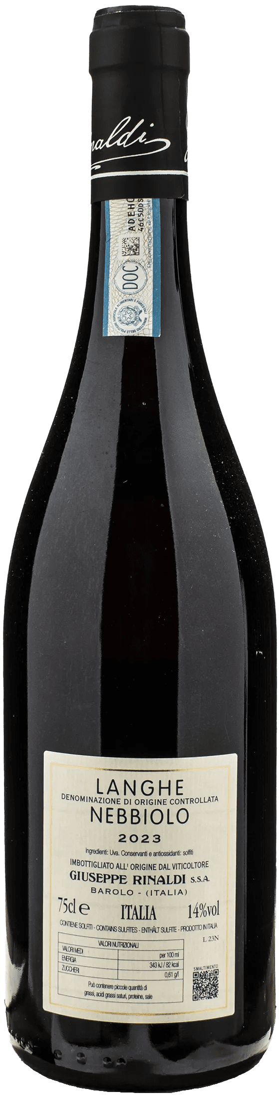 Giuseppe Rinaldi Langhe Nebbiolo 2023