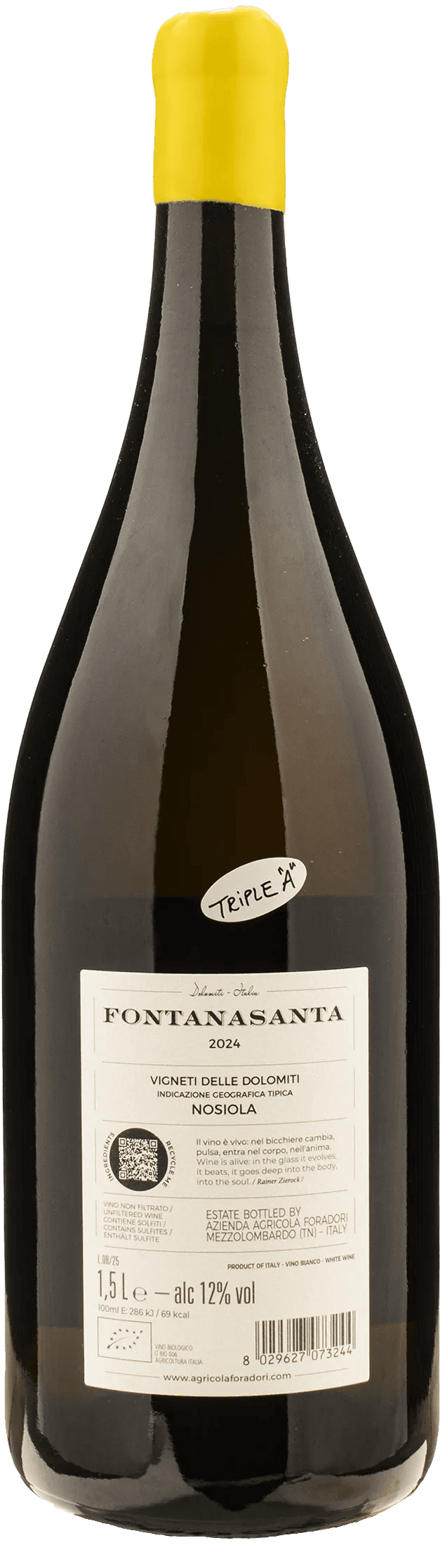 Foradori Fontanasanta Nosiola Magnum 2024