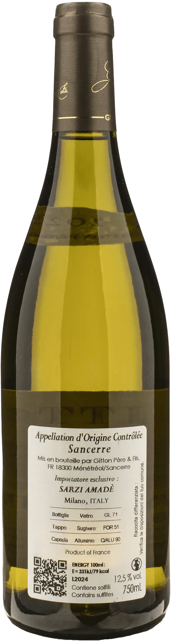 Gitton Pere et Fils Sancerre Les Belles Dames 2024