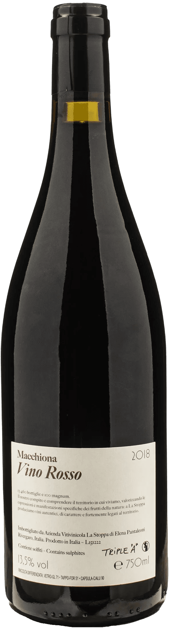 La Stoppa Macchiona 2018