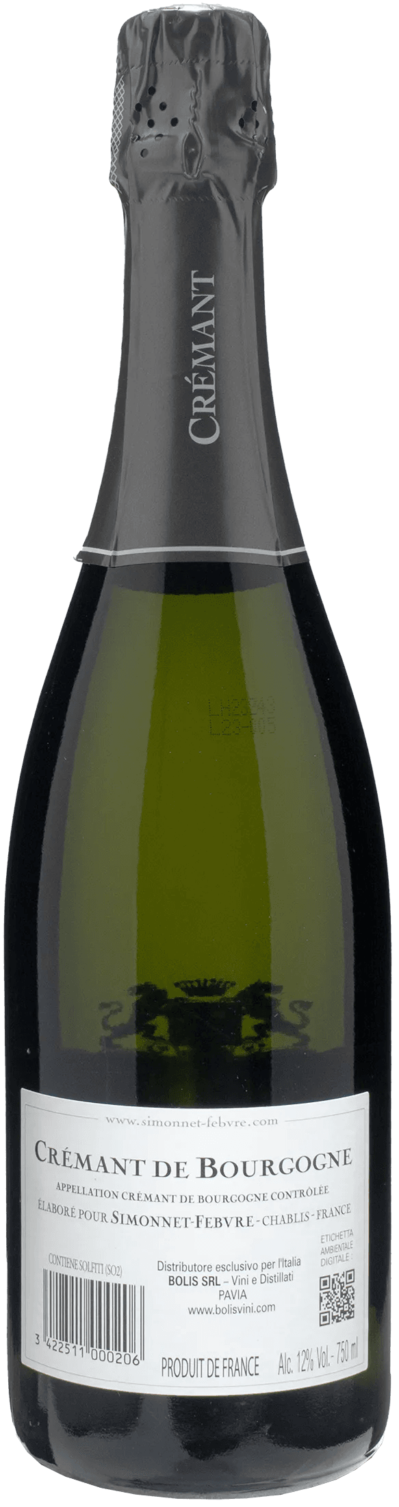 Simonnet Febvre Cremant de Bourgogne Blanc Brut