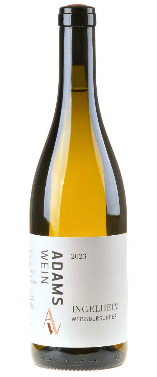 AdamsWein Weißburgunder Ingelheim Bio 2023 white