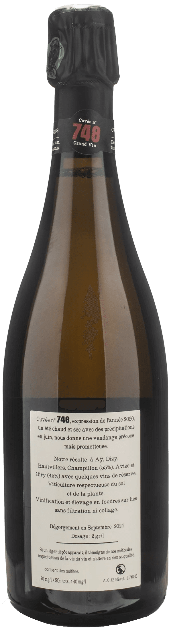 Jacquesson Champagne Cuvee 748 Extra Brut