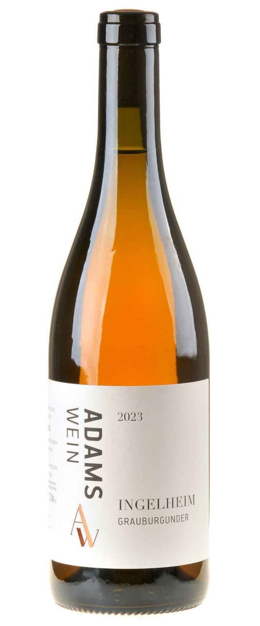 AdamsWein Grauburgunder Ingelheim Bio 2023 white