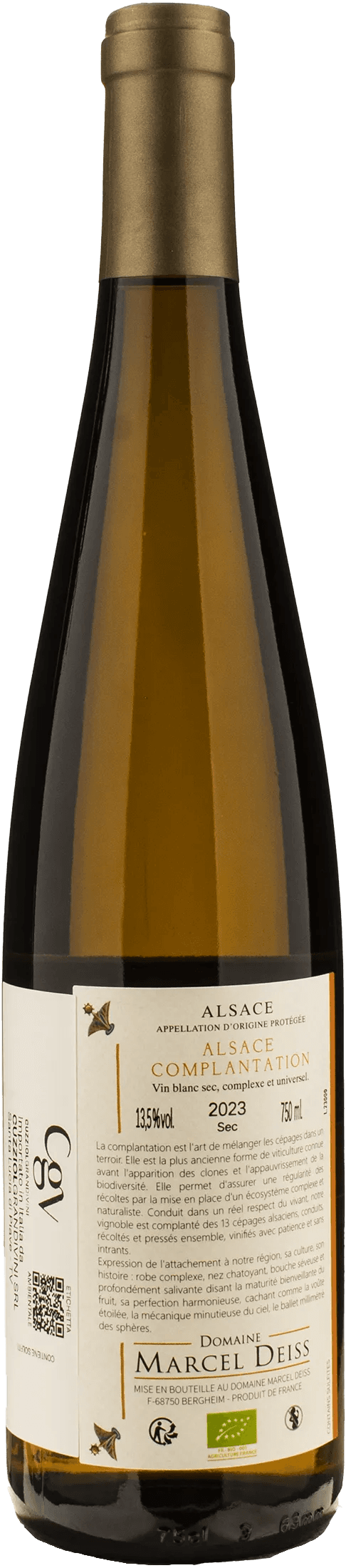 Marcel Deiss Alsace Complantation (Sec) 2023