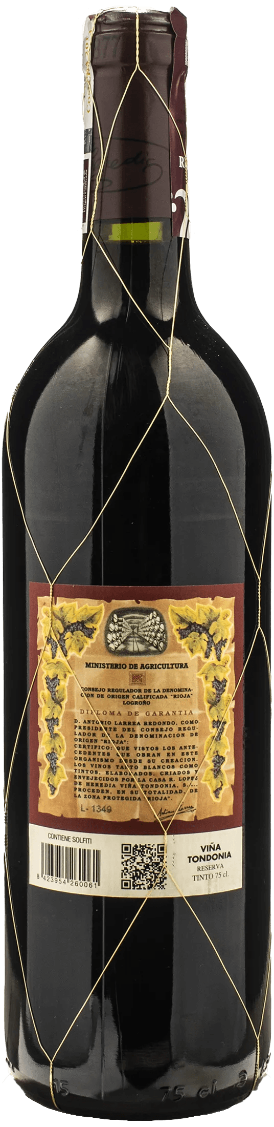 Lopez de Heredia Vina Tondonia Rioja Reserva 2013