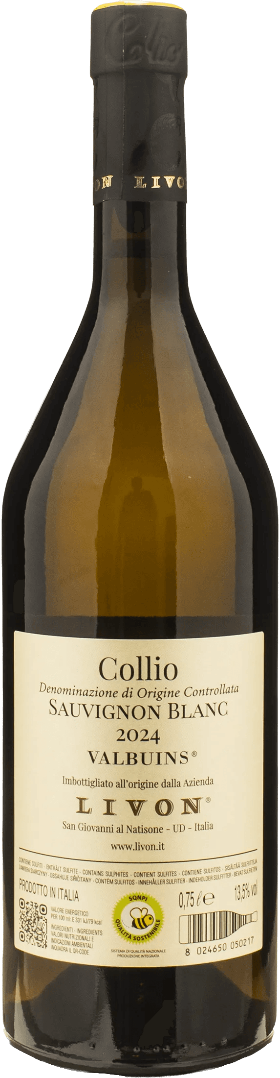 Livon Collio Sauvignon Blanc Valbuins 2024