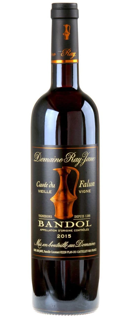 Domaine Ray Jane Cuvée du Falun Bandol Rouge bio 2015