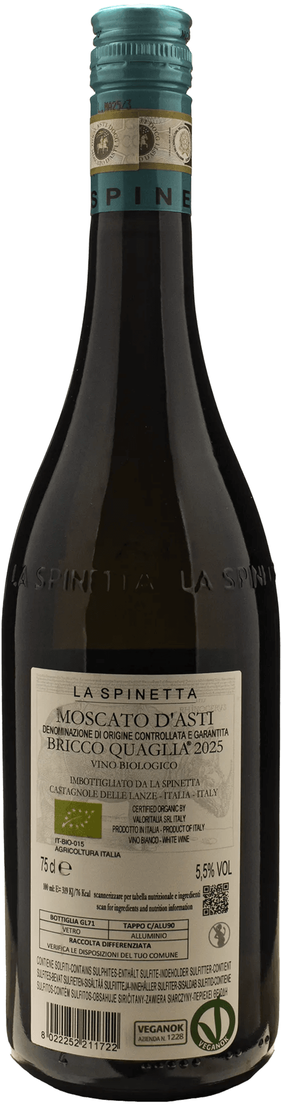 La Spinetta Moscato d'Asti Bricco Quaglia 2025