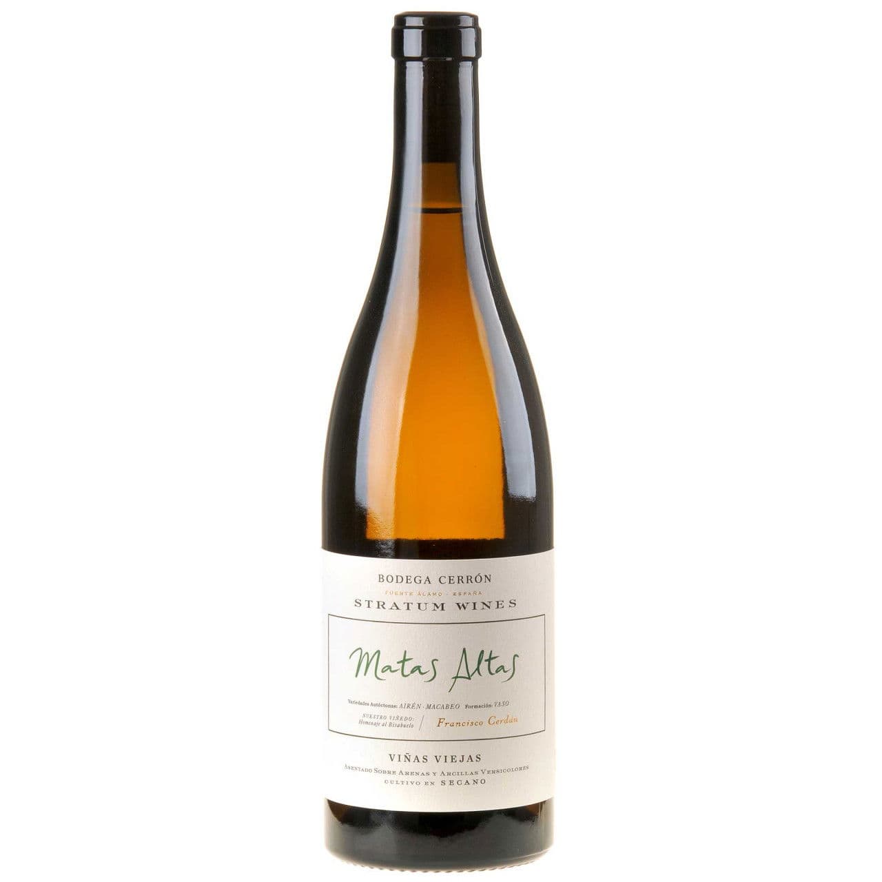 Bodega Cerrón Matas Altas Blanco 2023 white