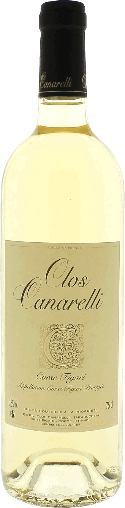 Clos Canarelli Blanc Aop Figari, 2025