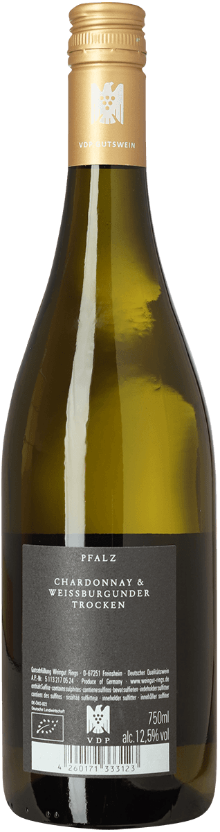 2023 Chardonnay & Weissburgunder, Weingut Rings, Pfalz