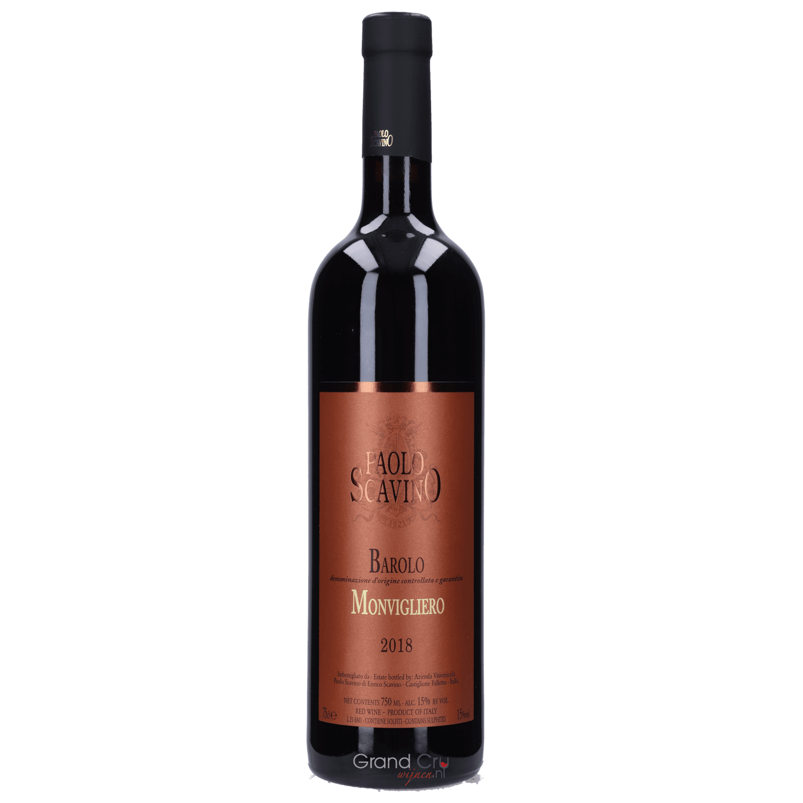 2018 Paolo Scavino Barolo Monvigliero