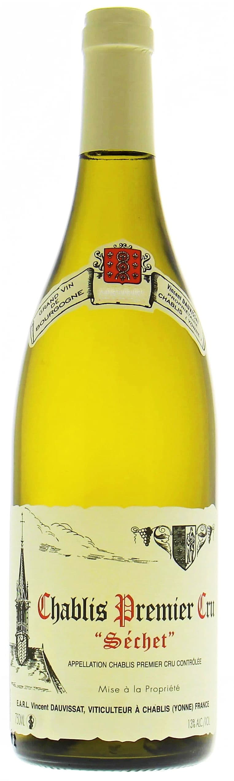 Domaine Vincent Dauvissat, Chablis Séchet 1. Cru, 2019