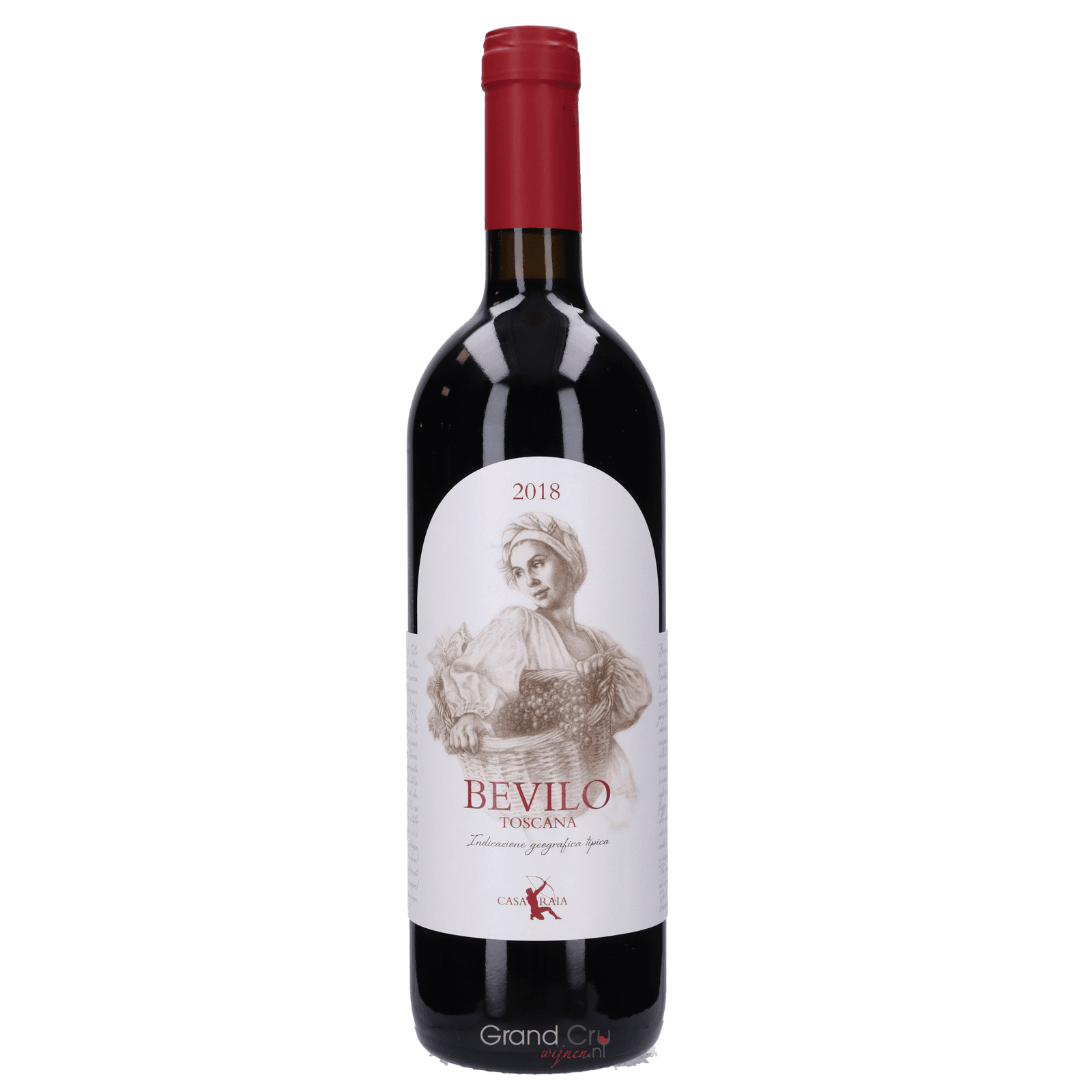 2018 Casa Raia Bevilo Toscana Rosso