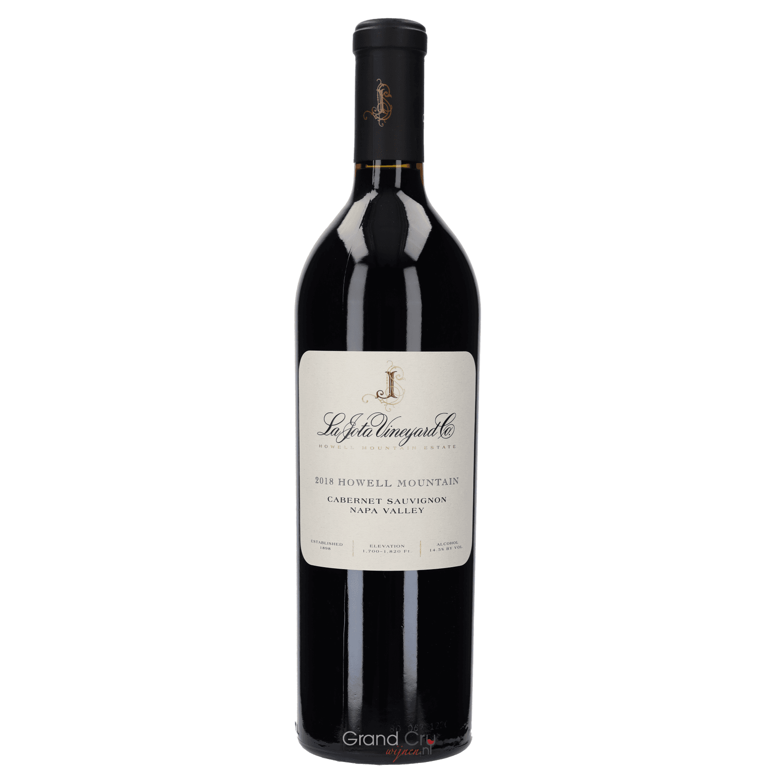 2018 La Jota Cabernet Sauvignon Howell Mountain